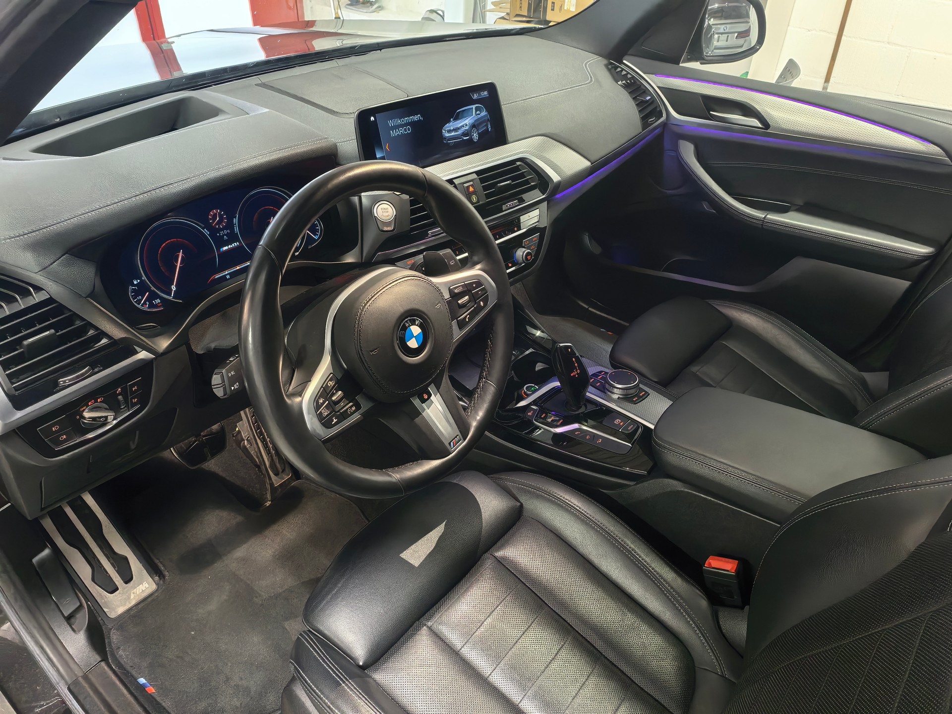BMW X3 xDrive M40i Steptronic-Sitzlüftung, Pano, Bmw Display Key, 360°,Abstandtempomat-image-10