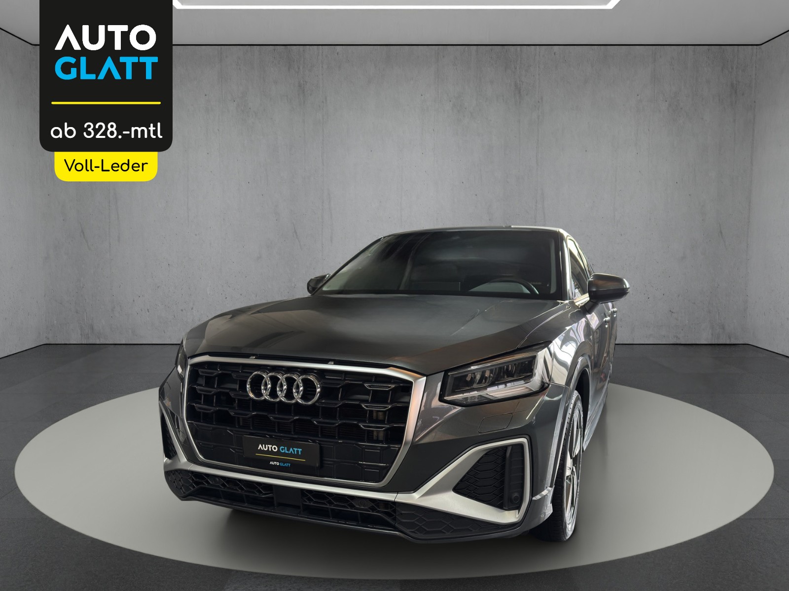 AUDI Q2 2.0 TDI S Line Sport Edition S-tronic "AHK-Leder-Navi-RF.-Kamera"-image-0