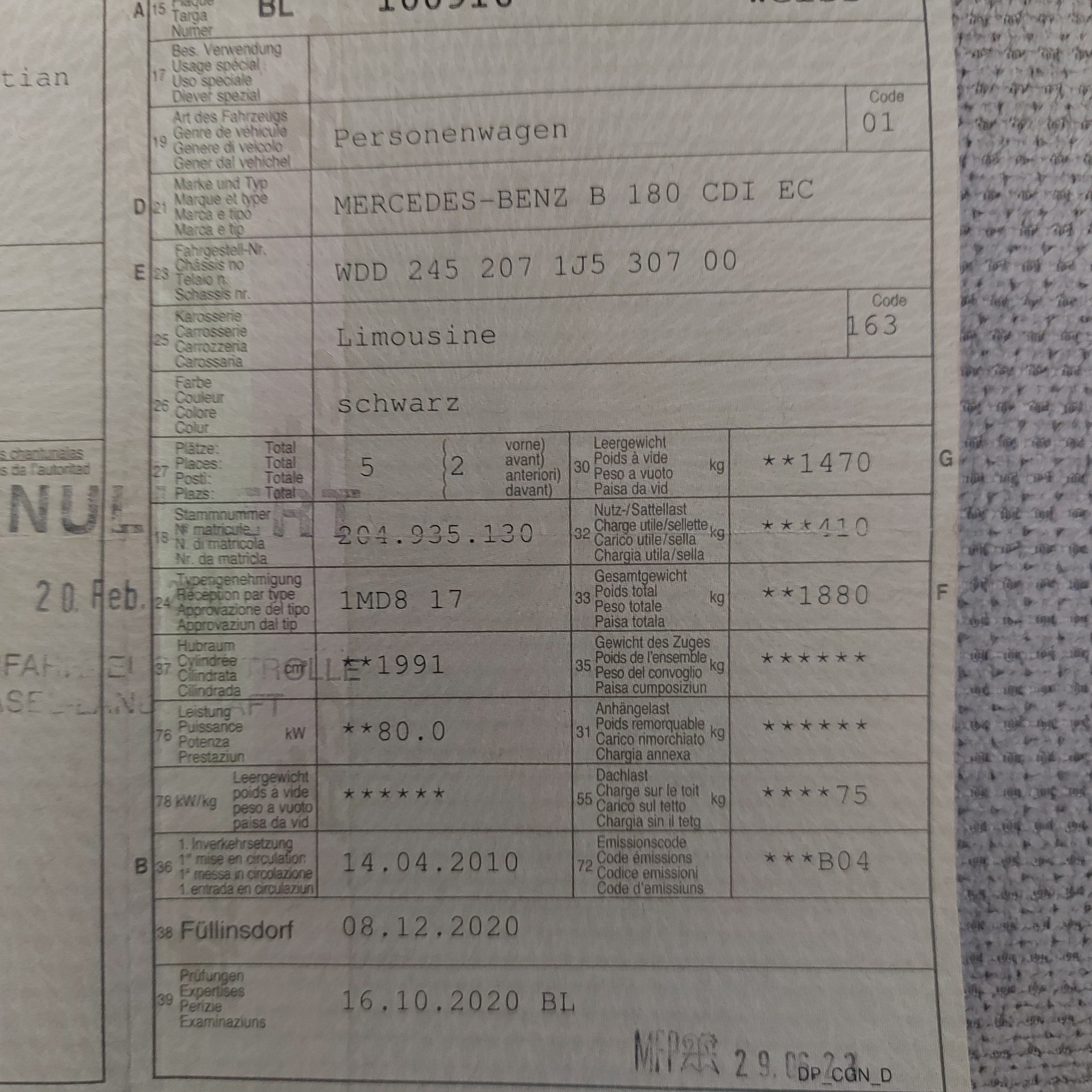 MERCEDES-BENZ B 180 CDI My Star Autotronic-image-9