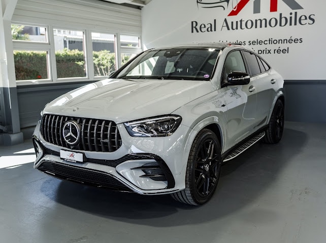 MERCEDES-BENZ GLE Coupé 53 AMG 4Matic+ Speedshift Gris nardo-image-2