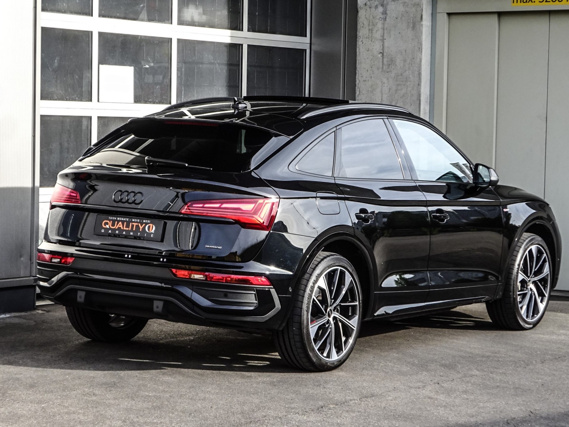 AUDI Q5 Sportback 40 TDI Black Edition quattro S-tronic // CH-Fahrzeug // Werksgarantie // COMPETITION....-image-1