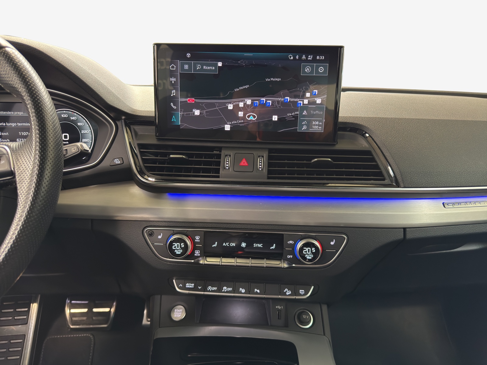AUDI Q5 Sportback 40 TDI S line quattro S-tronic-image-10