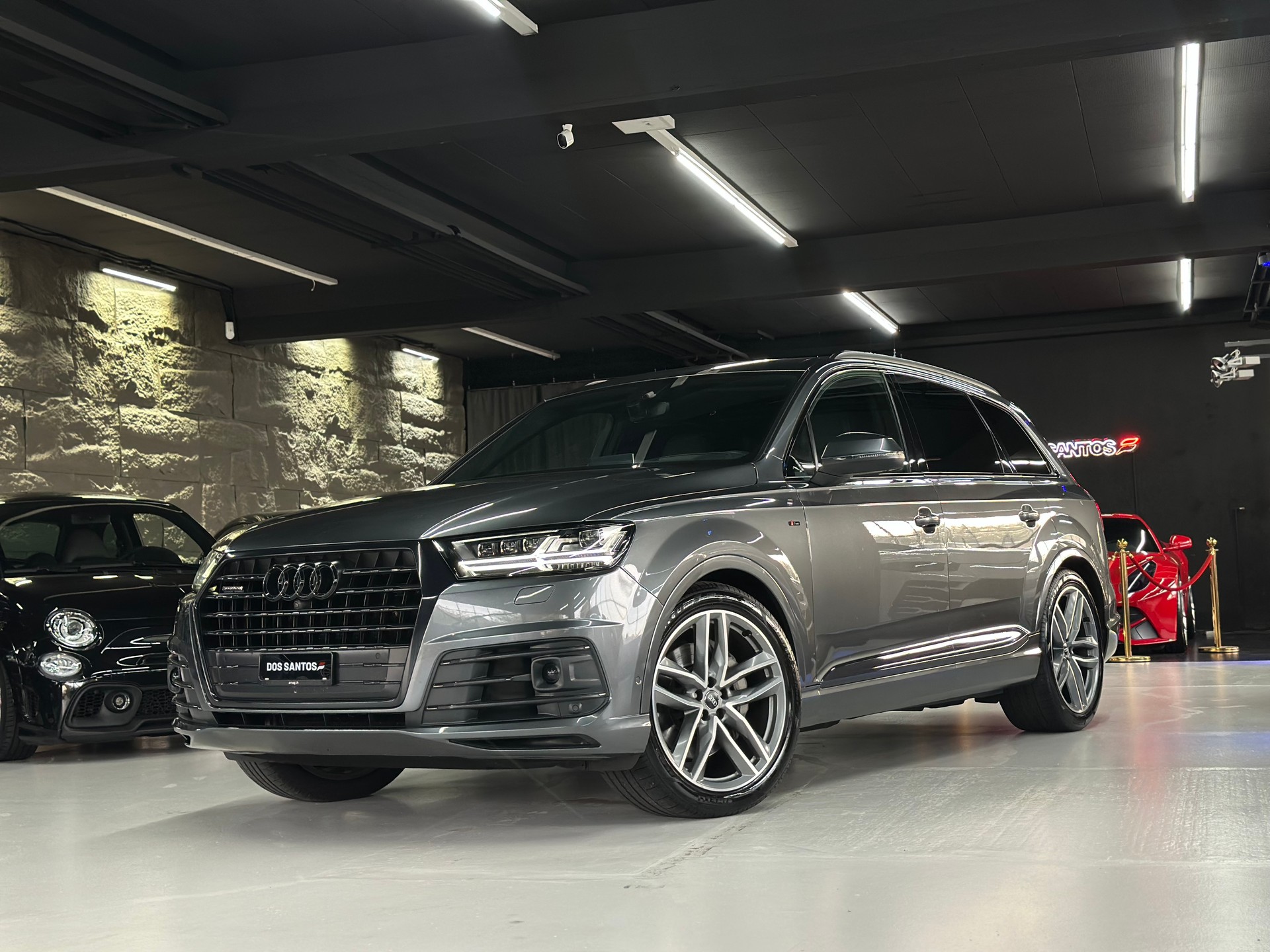 AUDI Q7 50 TDI quattro tiptronic Daytona Grau-image-1