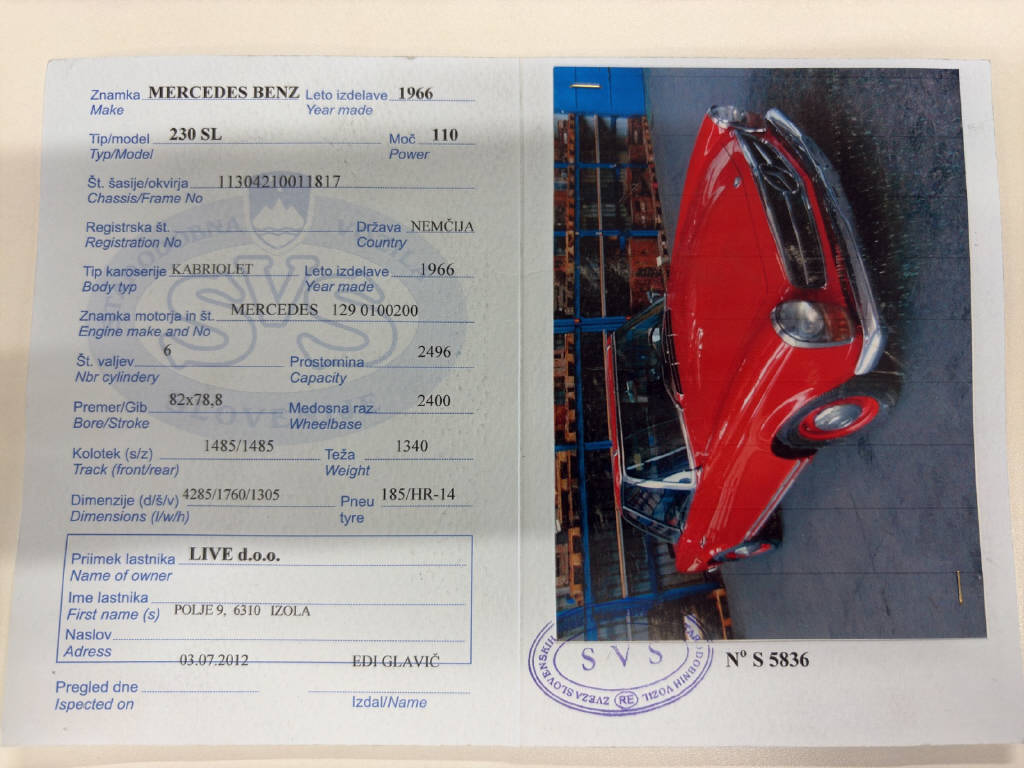 MERCEDES-BENZ 230 SL-image-14