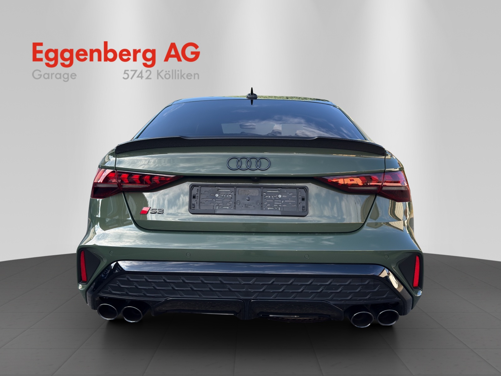 AUDI S3 Limousine TFSI quattro S-tronic, distriktgrün met.-image-3