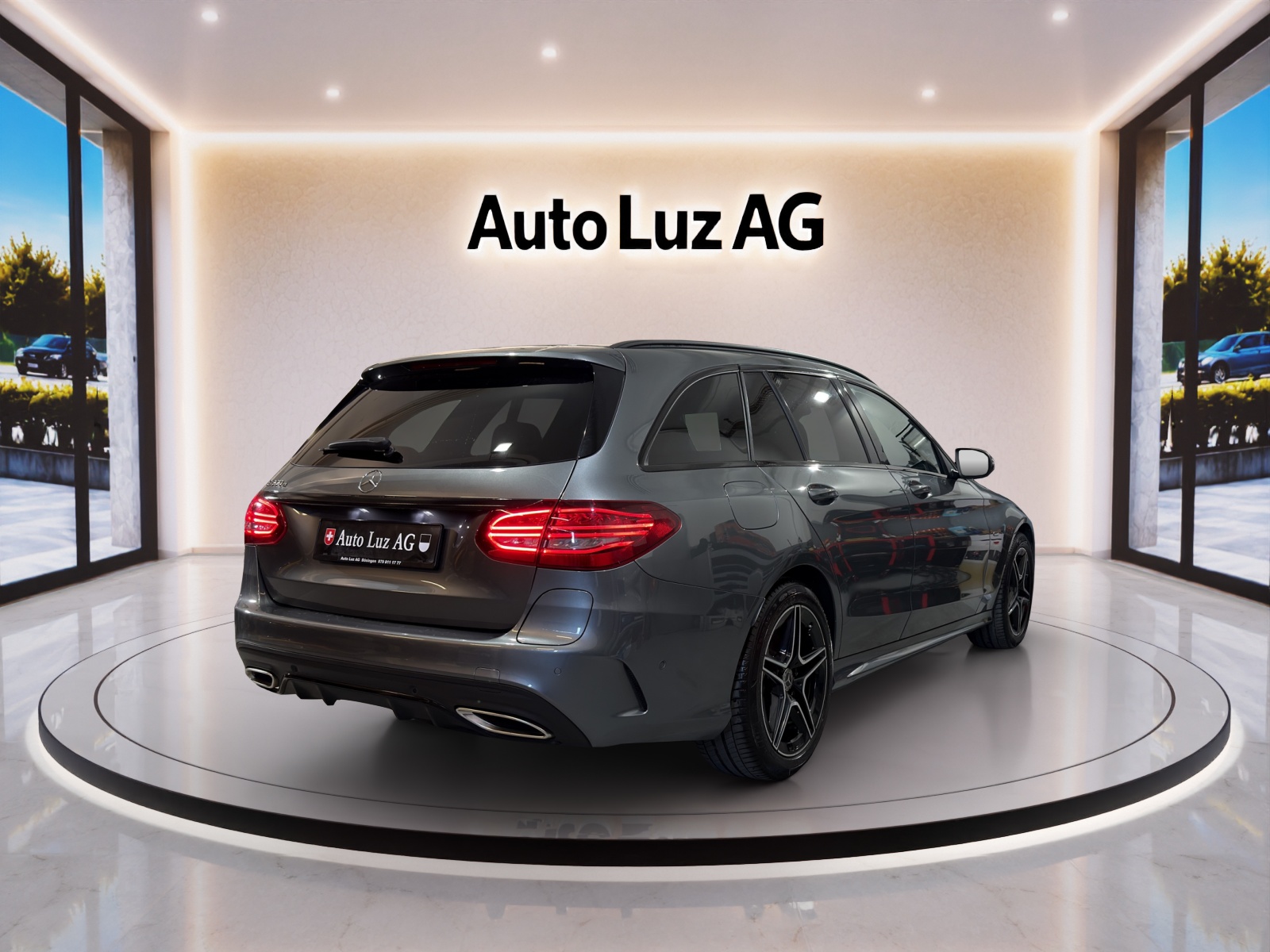 MERCEDES-BENZ C 300 e T-Modell AMG Line 9G-Tronic-image-5