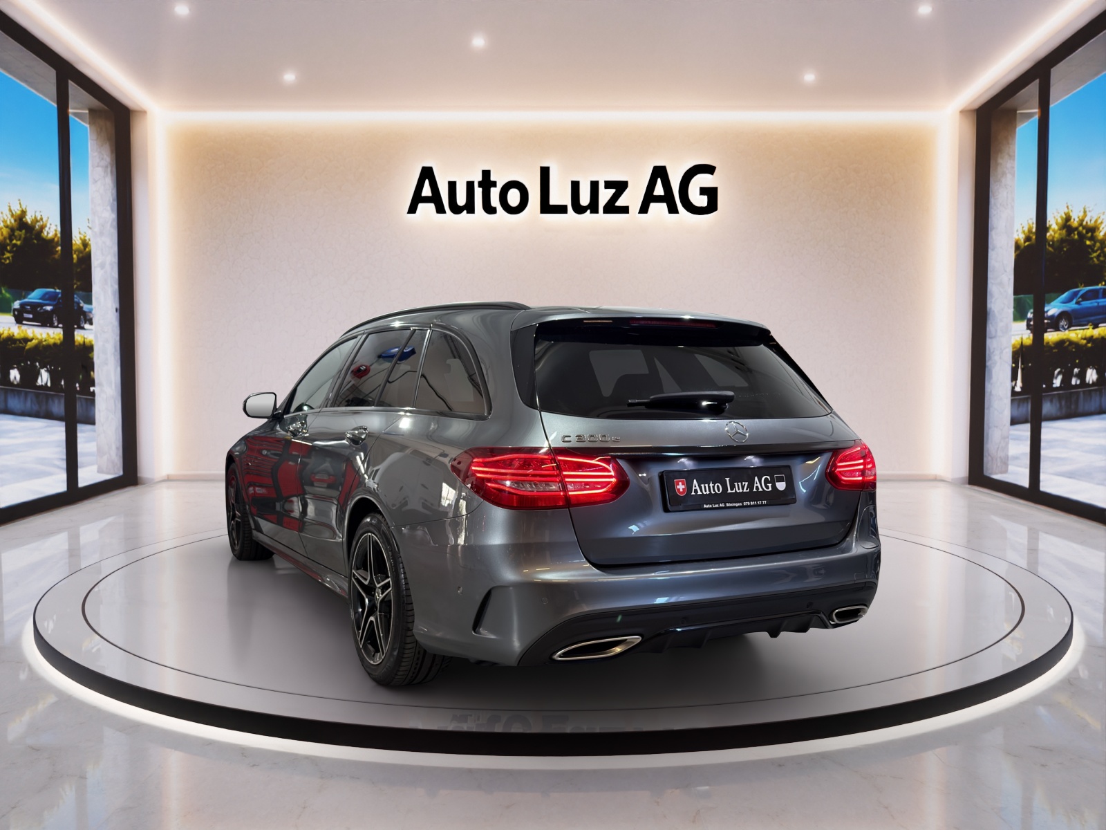 MERCEDES-BENZ C 300 e T-Modell AMG Line 9G-Tronic-image-4
