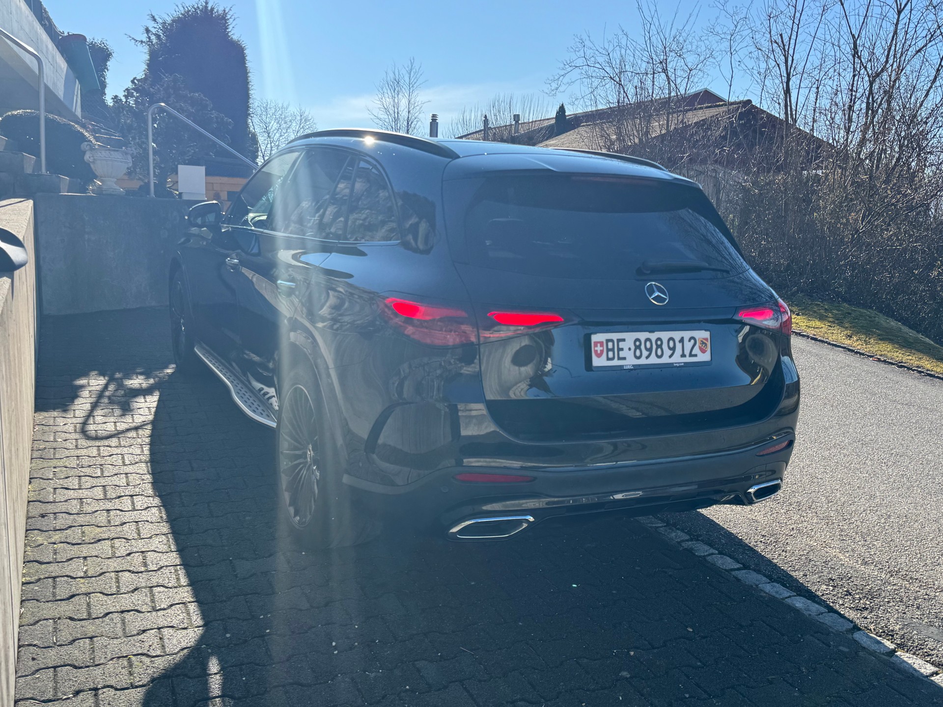 MERCEDES-BENZ GLC 220 d 4Matic 9G-Tronic Black Line **Full Optional**-image-3