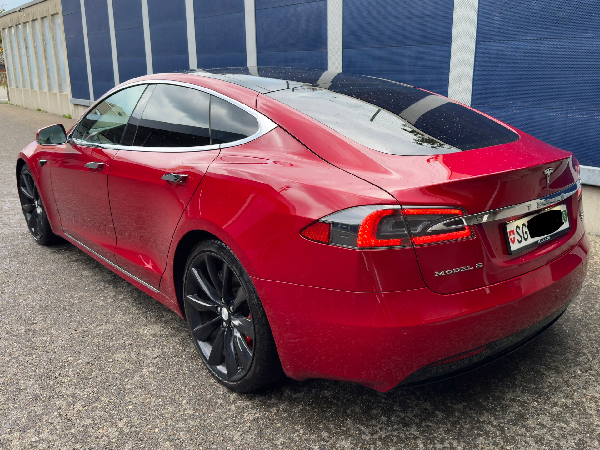 TESLA 100 Performance D / Enhanced Autopilot / Neue HV Batterie-image-2