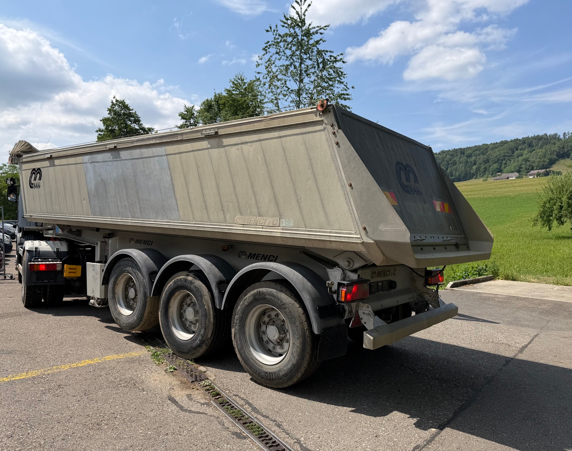 SCANIA SCANIA SCANIA R420 LA 4x2 / Kipper Menci SL740R AB MFK-image-9