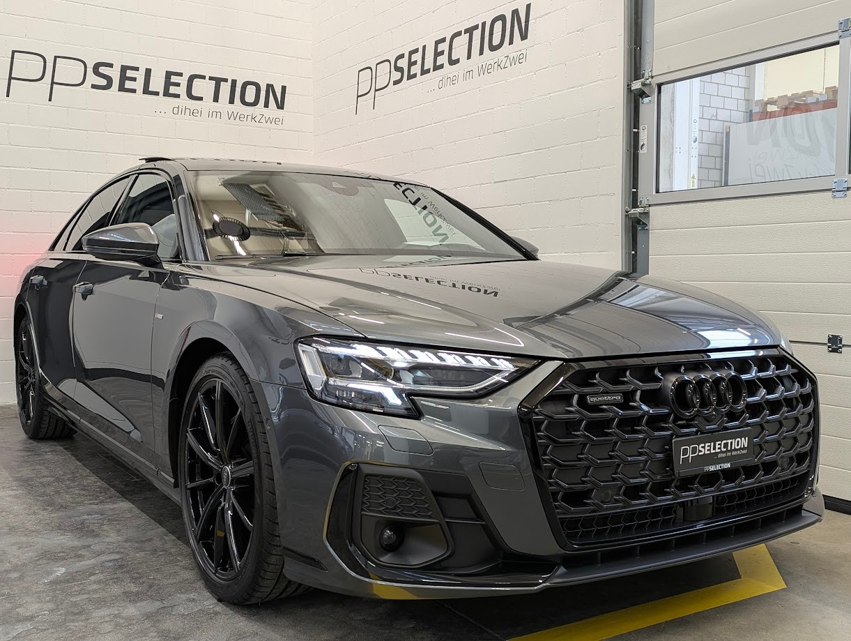 AUDI A8 3.0 50 TDI quattro T-Tronic S-Line*FACELIFT 5J GAR 2xS-LINE S-SITZE PANO SOFTCLOSE B&O STANDHEIZ*