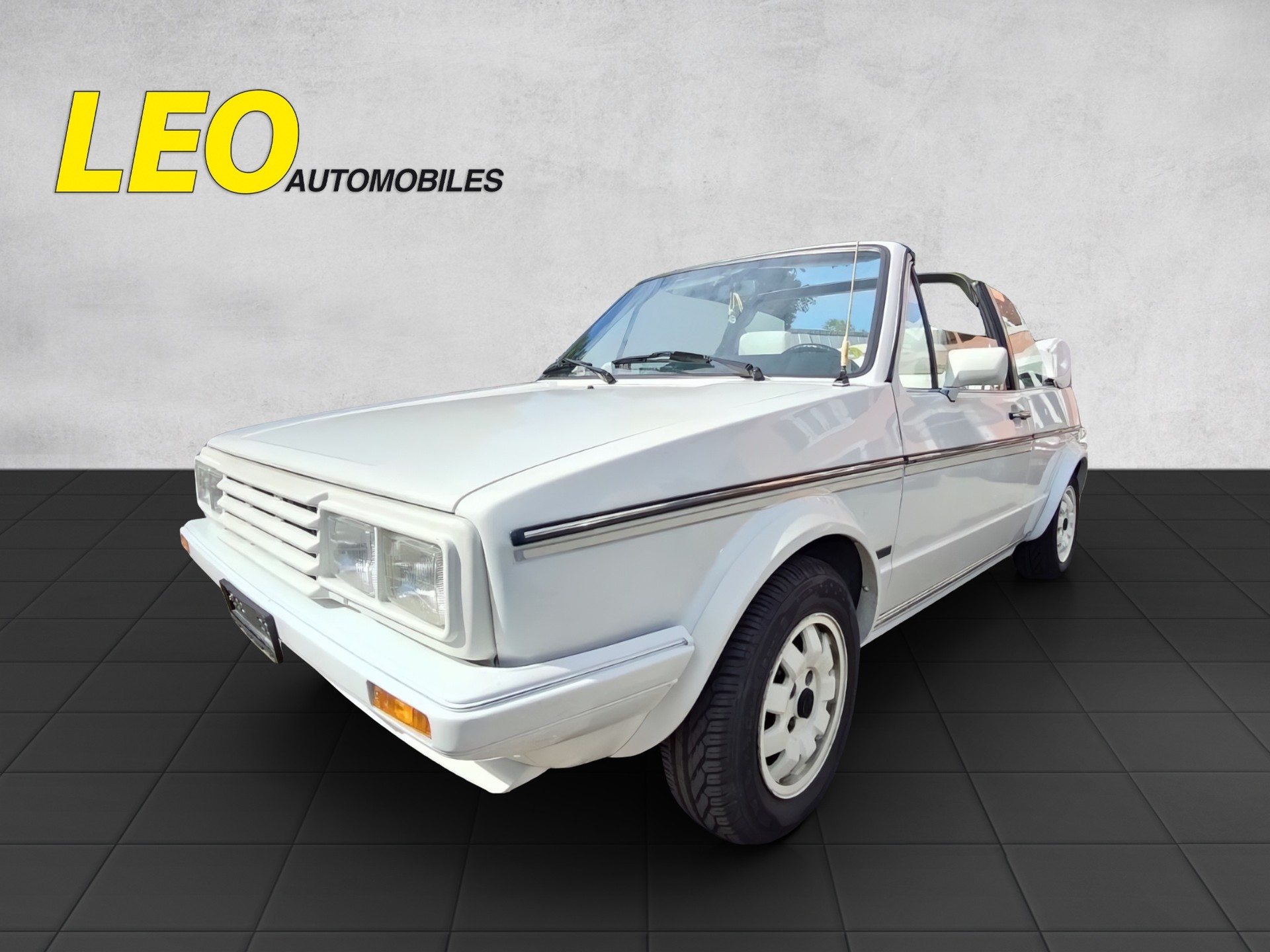VW Golf Cabriolet 1800 GLI Special/White-image-1