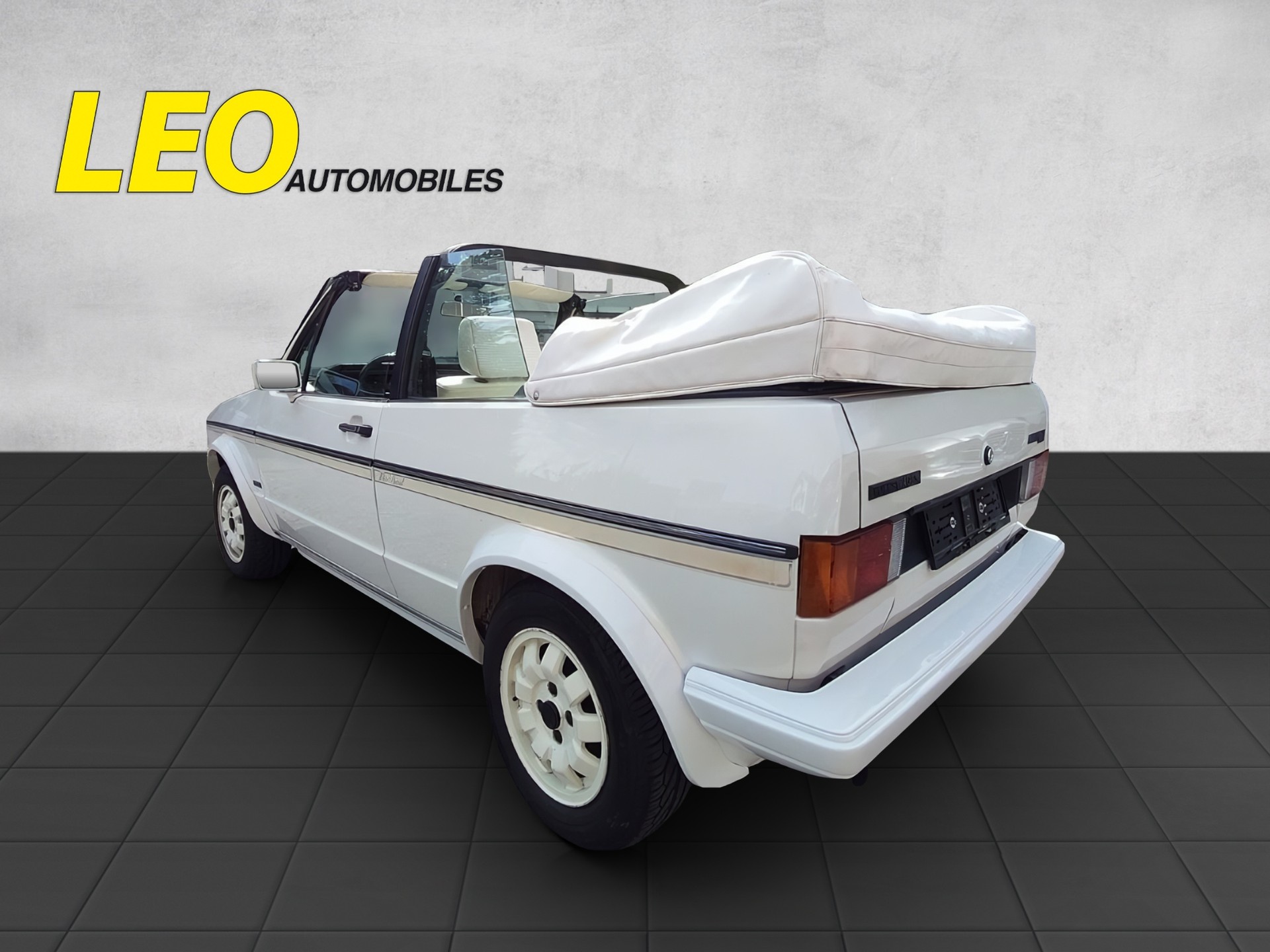 VW Golf Cabriolet 1800 GLI Special/White-image-2