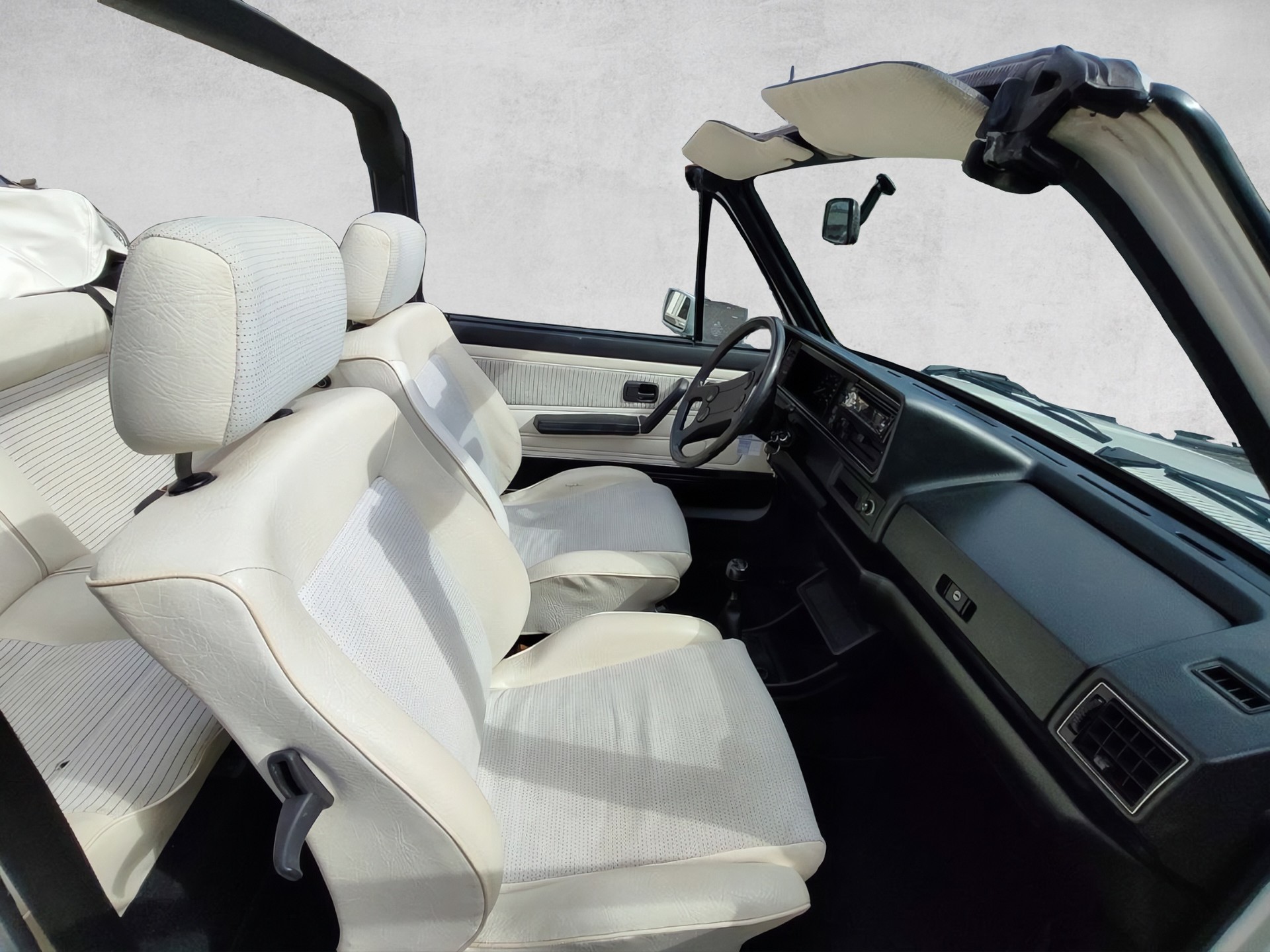 VW Golf Cabriolet 1800 GLI Special/White-image-10
