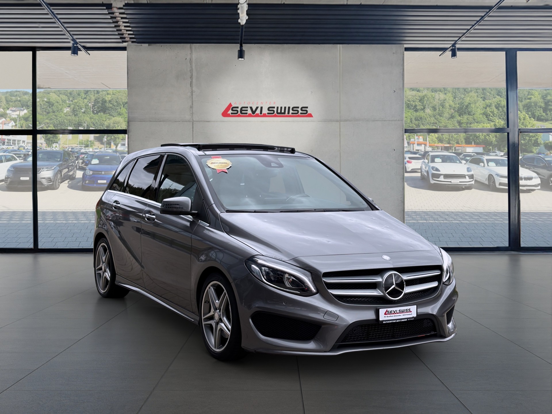 MERCEDES-BENZ B 220 CDI AMG Line 7G-DCT*Hagelschaden*statt 14'800.- jetzt nur 9'500.- *-image-0