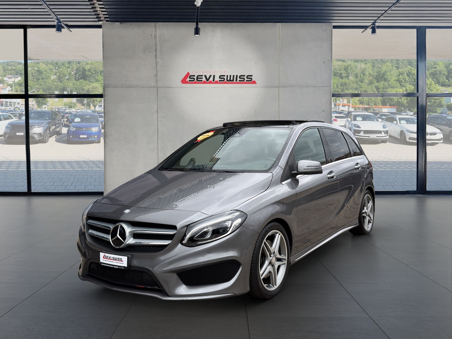 MERCEDES-BENZ B 220 CDI AMG Line 7G-DCT*Hagelschaden*statt 14'800.- jetzt nur 9'500.- *-image-4
