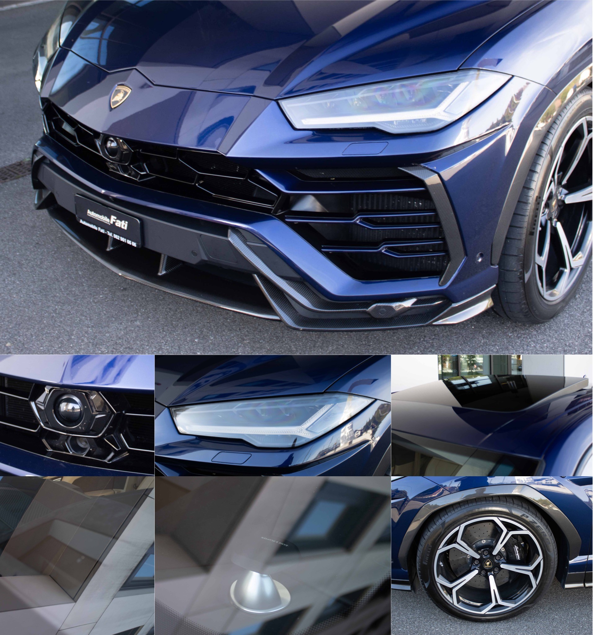 LAMBORGHINI Urus E-Gear-Carbon 'Blu Astraeus-Vollausst.'-image-7