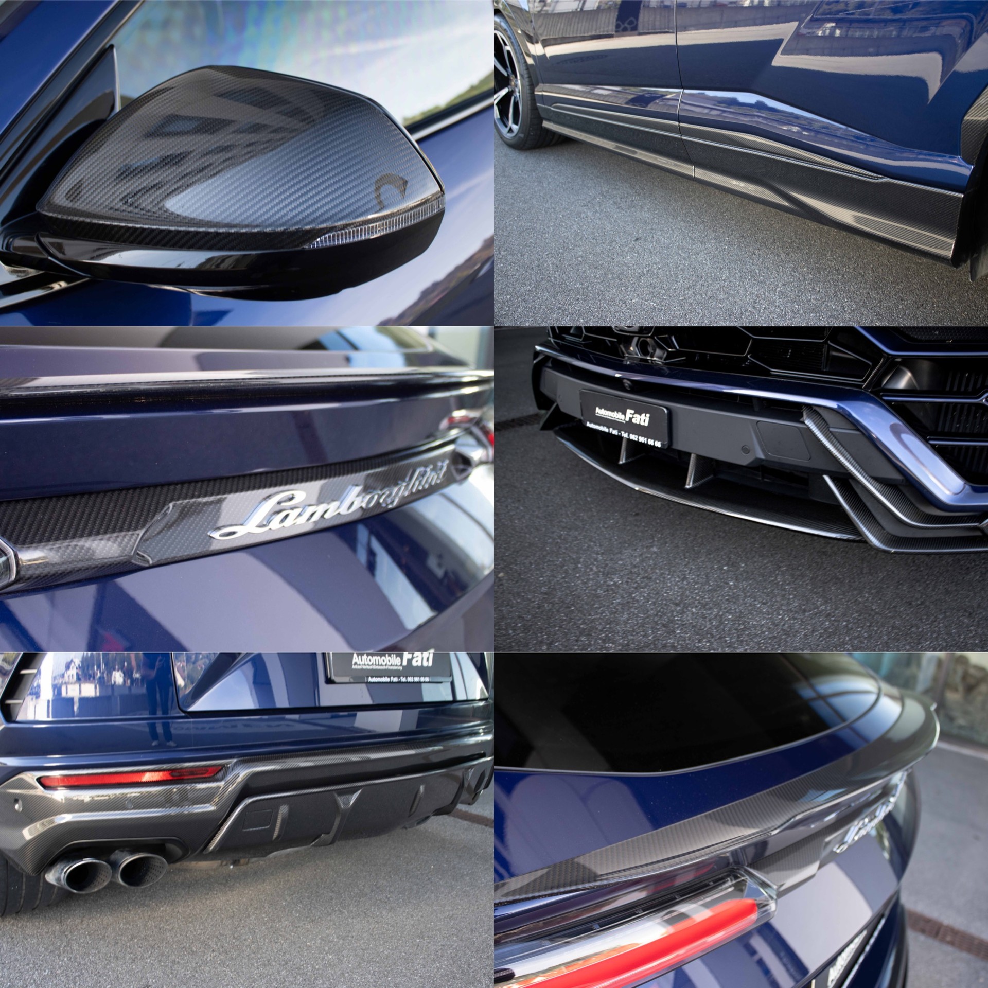 LAMBORGHINI Urus E-Gear-Carbon 'Blu Astraeus-Vollausst.'-image-8