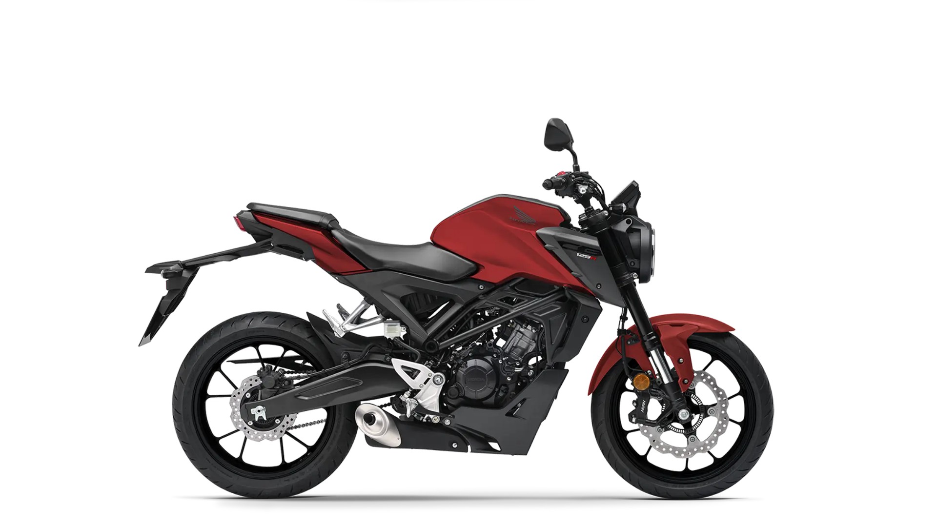 HONDA CB 125 R *Modell 2026**Neufahrzeug**Matte Pearl Diaspro Red**Jetzt reservieren möglich