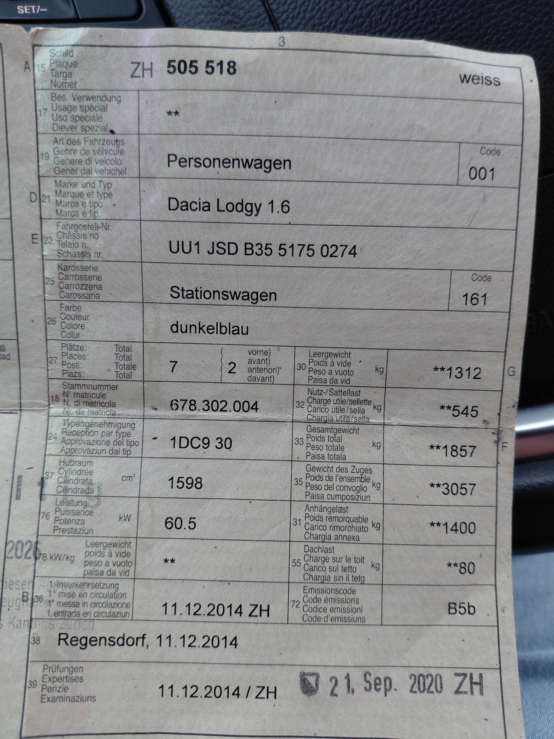 DACIA Lodgy 1.6 Ambiance-image-9