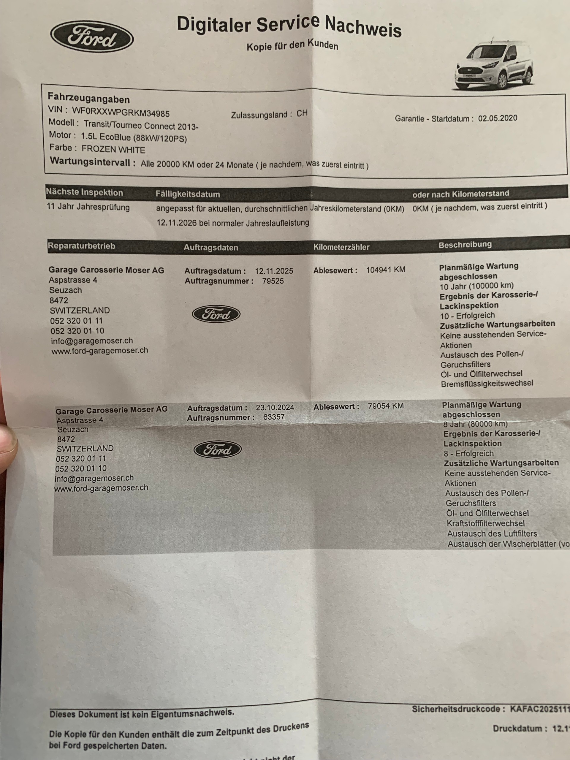 FORD Transit Connect Van T200 1.5 Eco Blue Ambiente A-image-14
