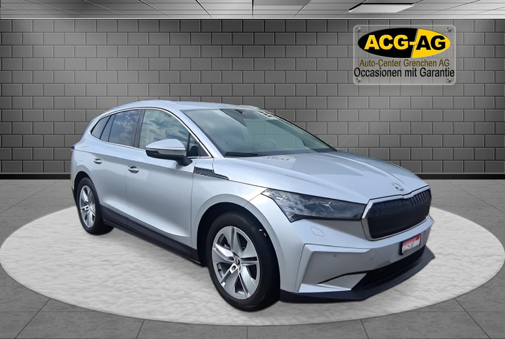 SKODA Enyaq iV 80x ** Teil-Leder ** 265 PS ** Paket Family Plus ** Paket Licht & Sicht ** Conv.Paket **-image-0