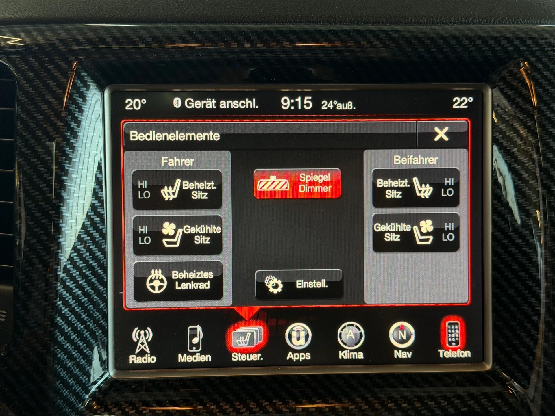 JEEP Grand Cherokee 6.4 V8 HEMI SRT8 Automatic | Frisch ab Service | Sternenhimmel | KW Federn-image-16