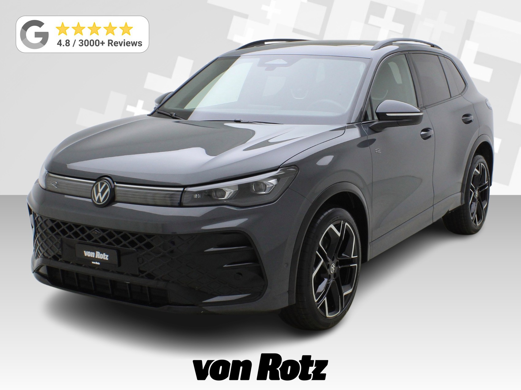 VW Tiguan 2.0 TSI DSG R-Line Black Style 4Motion **VW Werksgarantie bis 11/2030**-image-0