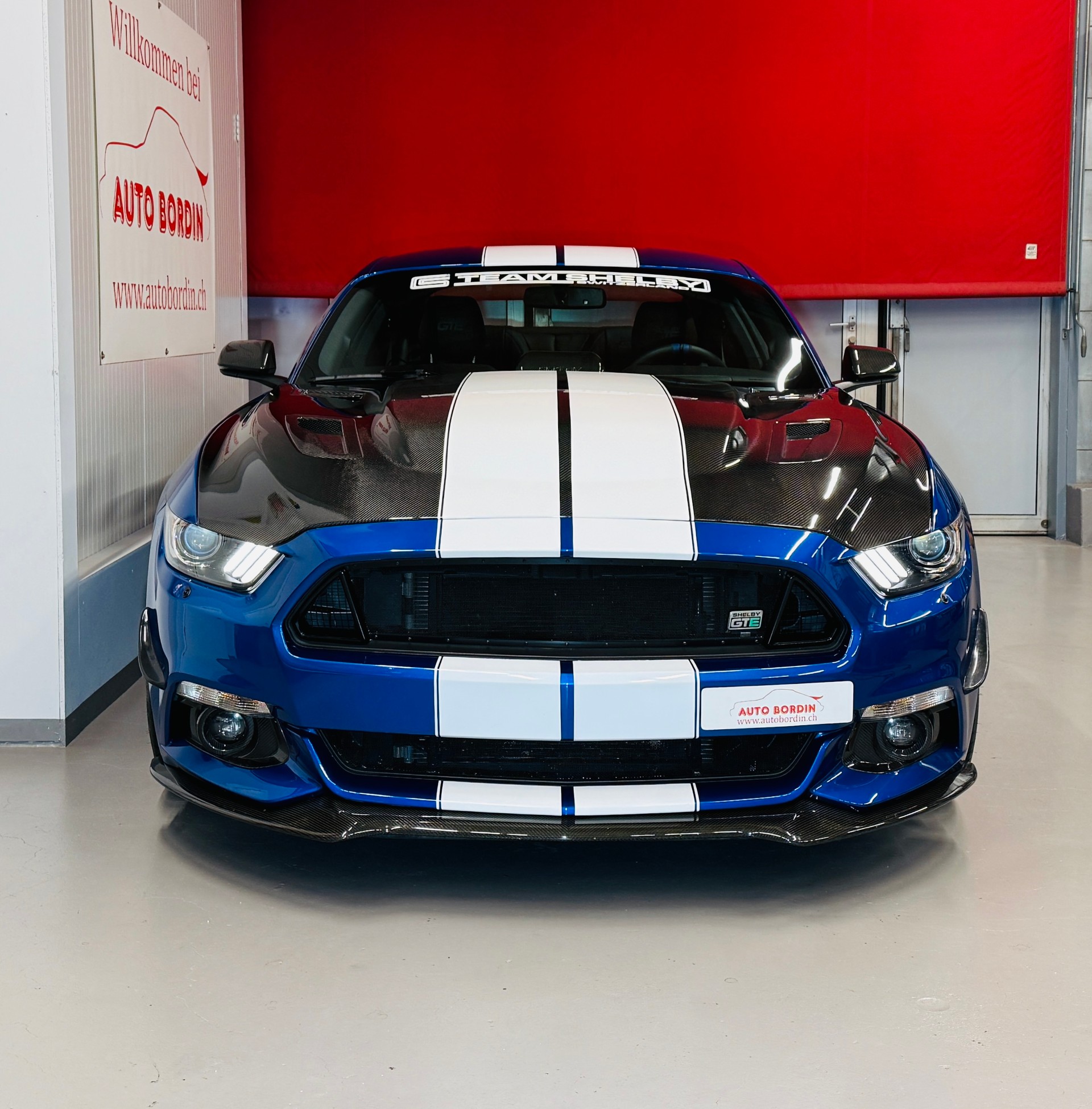 FORD Mustang Shelby GTE Roush „Blue Lightning“ ** Factory CSM Shelby GTE with full options **-image-1