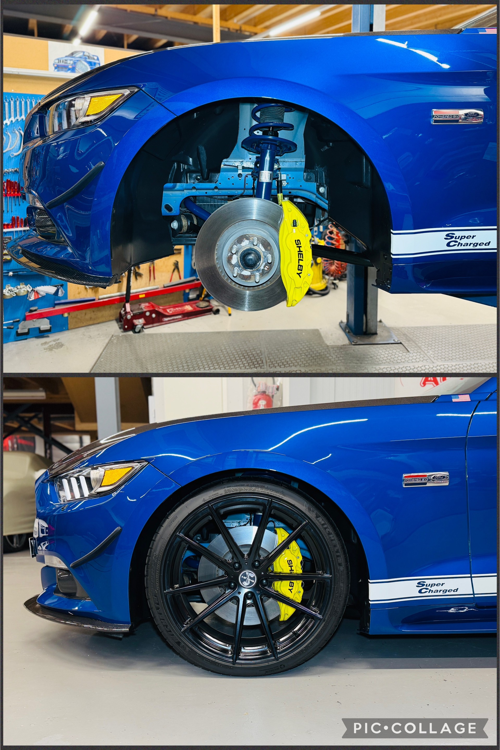 FORD Mustang Shelby GTE Roush „Blue Lightning“ ** Factory CSM Shelby GTE with full options **-image-14