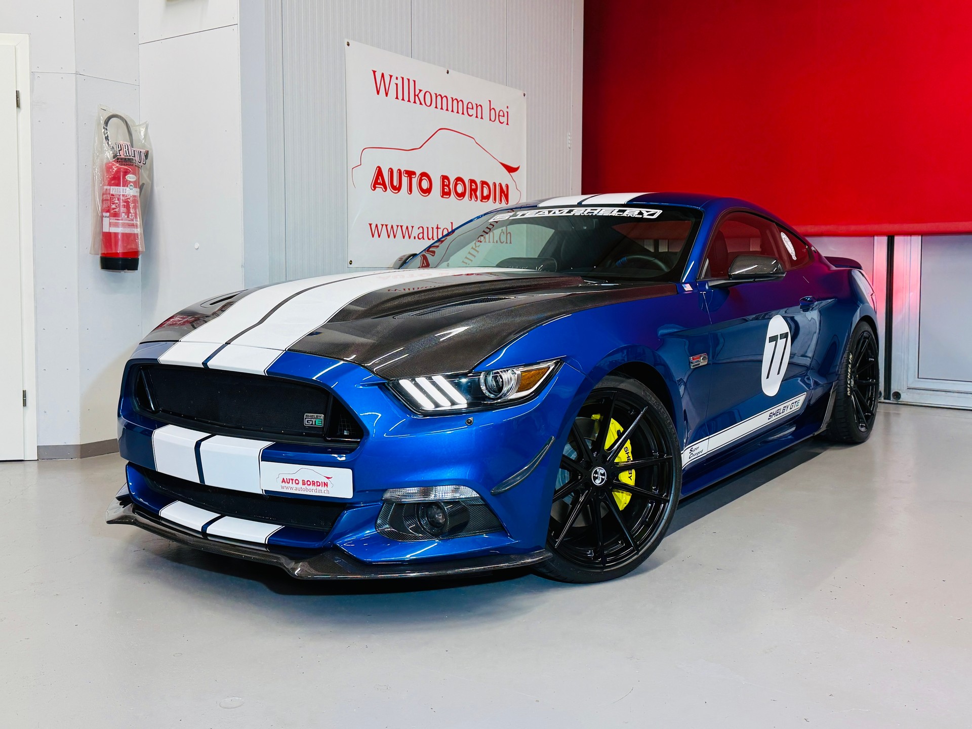 FORD Mustang Shelby GTE Roush „Blue Lightning“ ** Factory CSM Shelby GTE with full options **