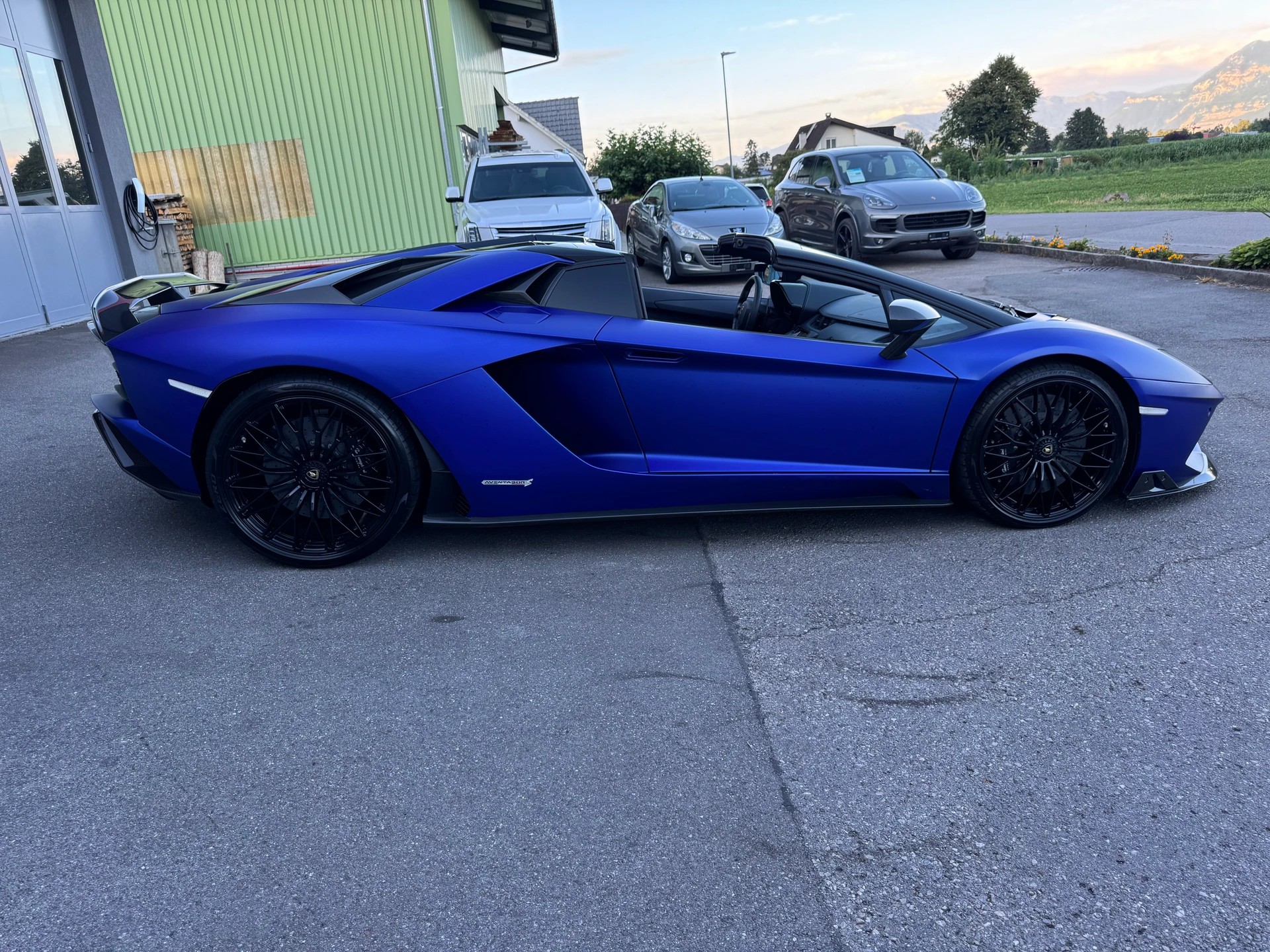LAMBORGHINI Aventador S Bucherer Blue Edition 1of1 LP740-4 Roadster E-Gear-image-9