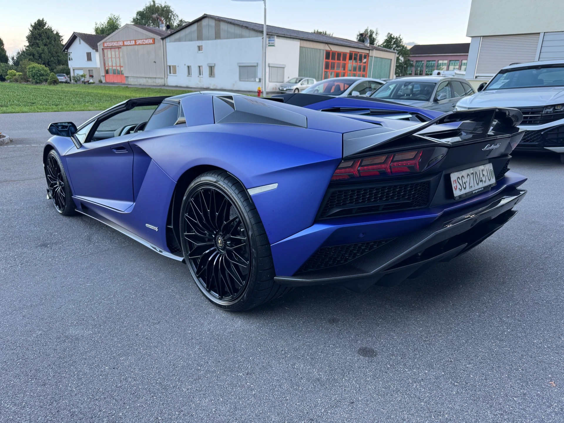 LAMBORGHINI Aventador S Bucherer Blue Edition 1of1 LP740-4 Roadster E-Gear-image-3
