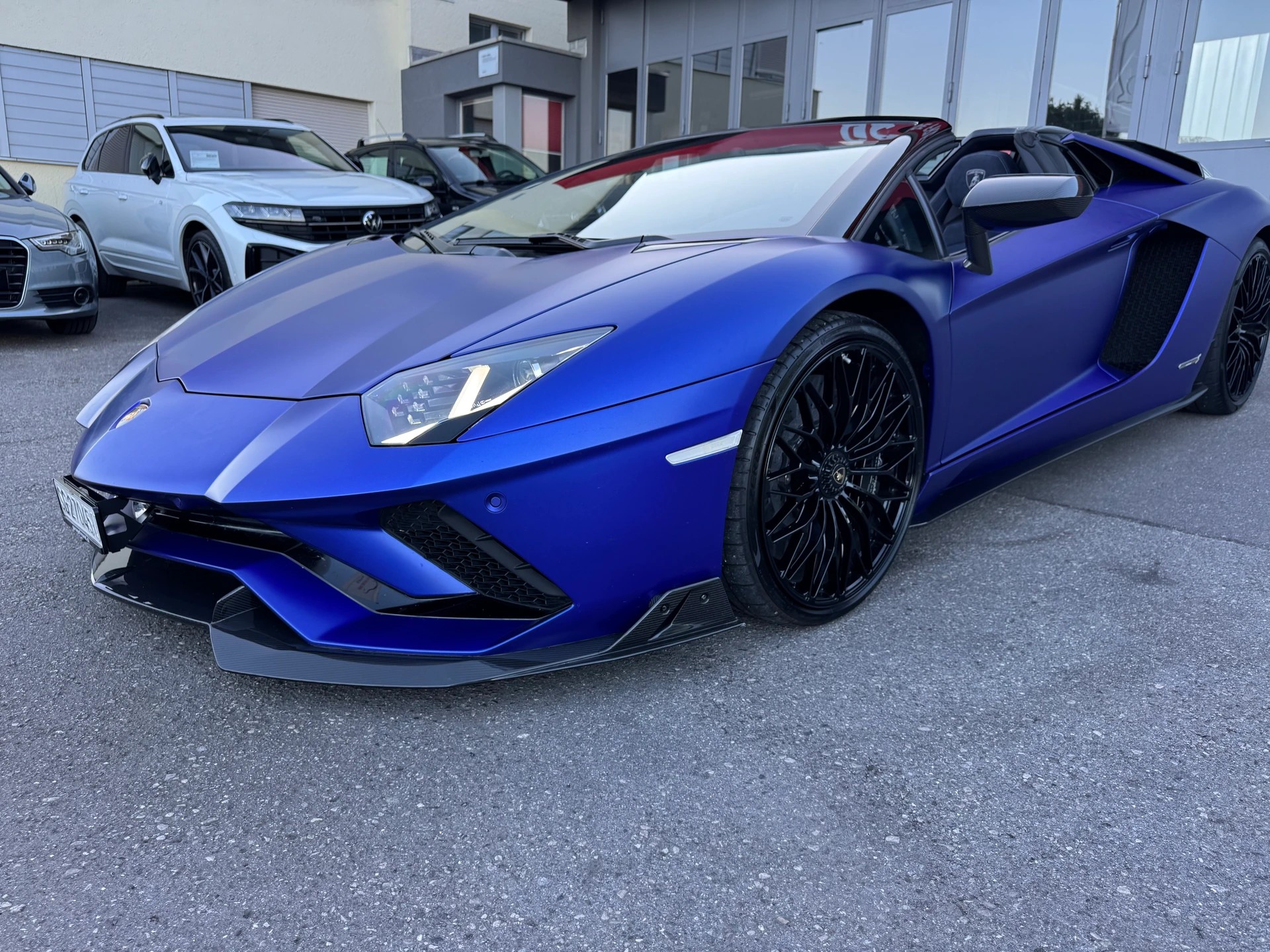 LAMBORGHINI Aventador S Bucherer Blue Edition 1of1 LP740-4 Roadster E-Gear-image-6