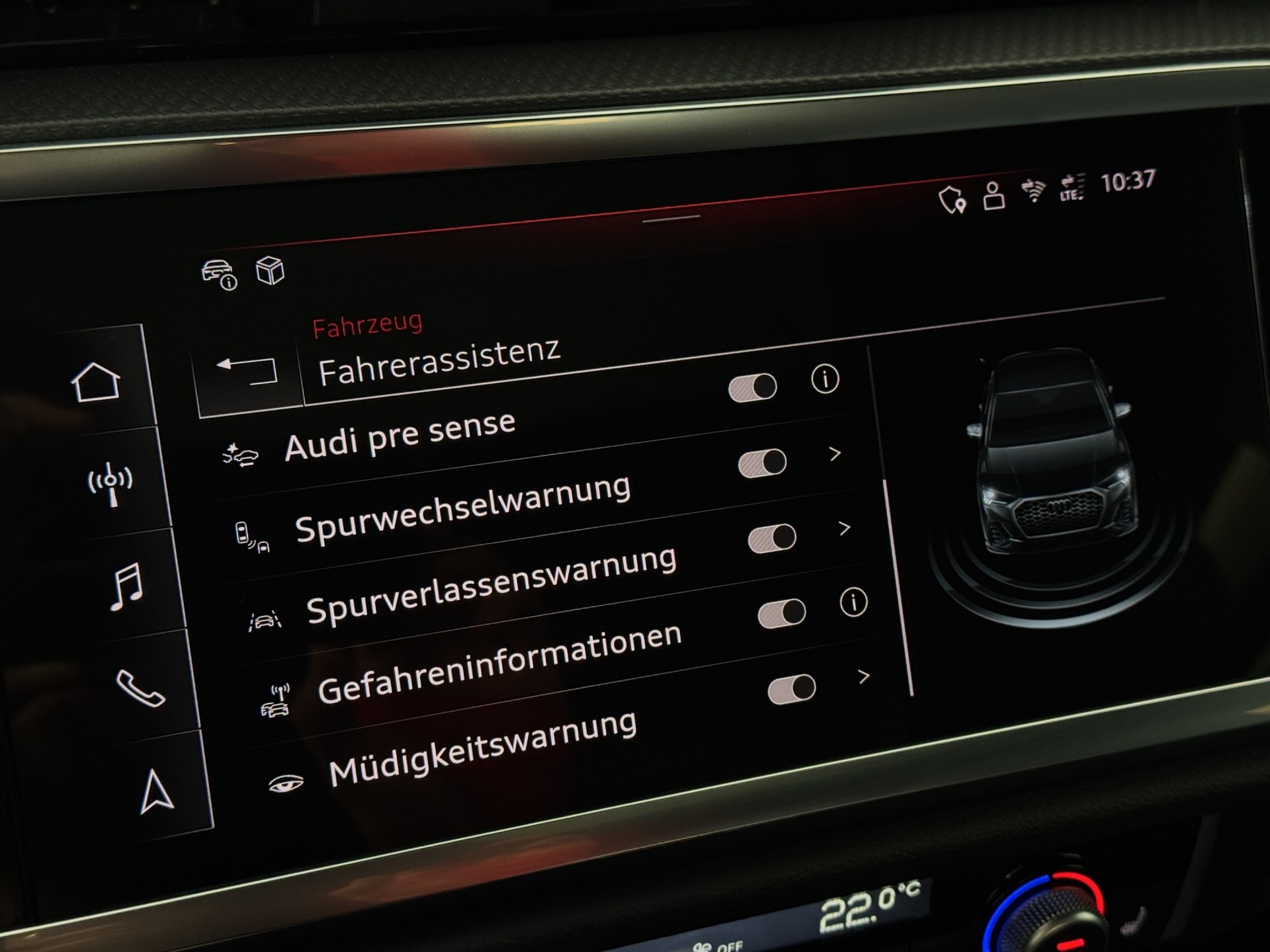 AUDI Q3 Sportback 35 TFSI S line "Prestige Edition" S-tronic " Panoramadach-20"Alu-Leder"-image-21
