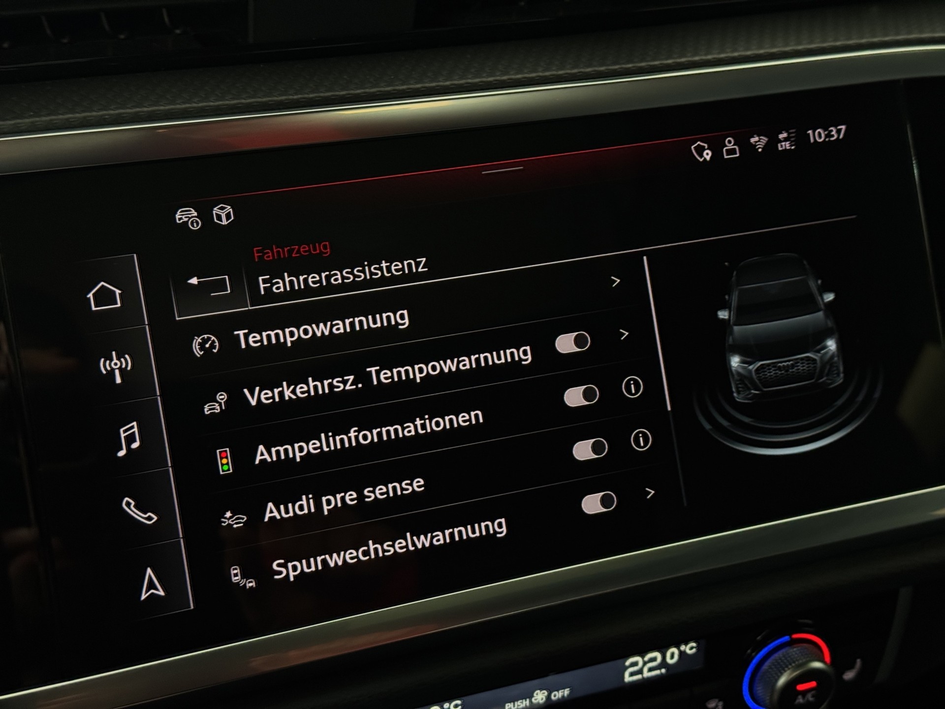AUDI Q3 Sportback 35 TFSI S line "Prestige Edition" S-tronic " Panoramadach-20"Alu-Leder"-image-20