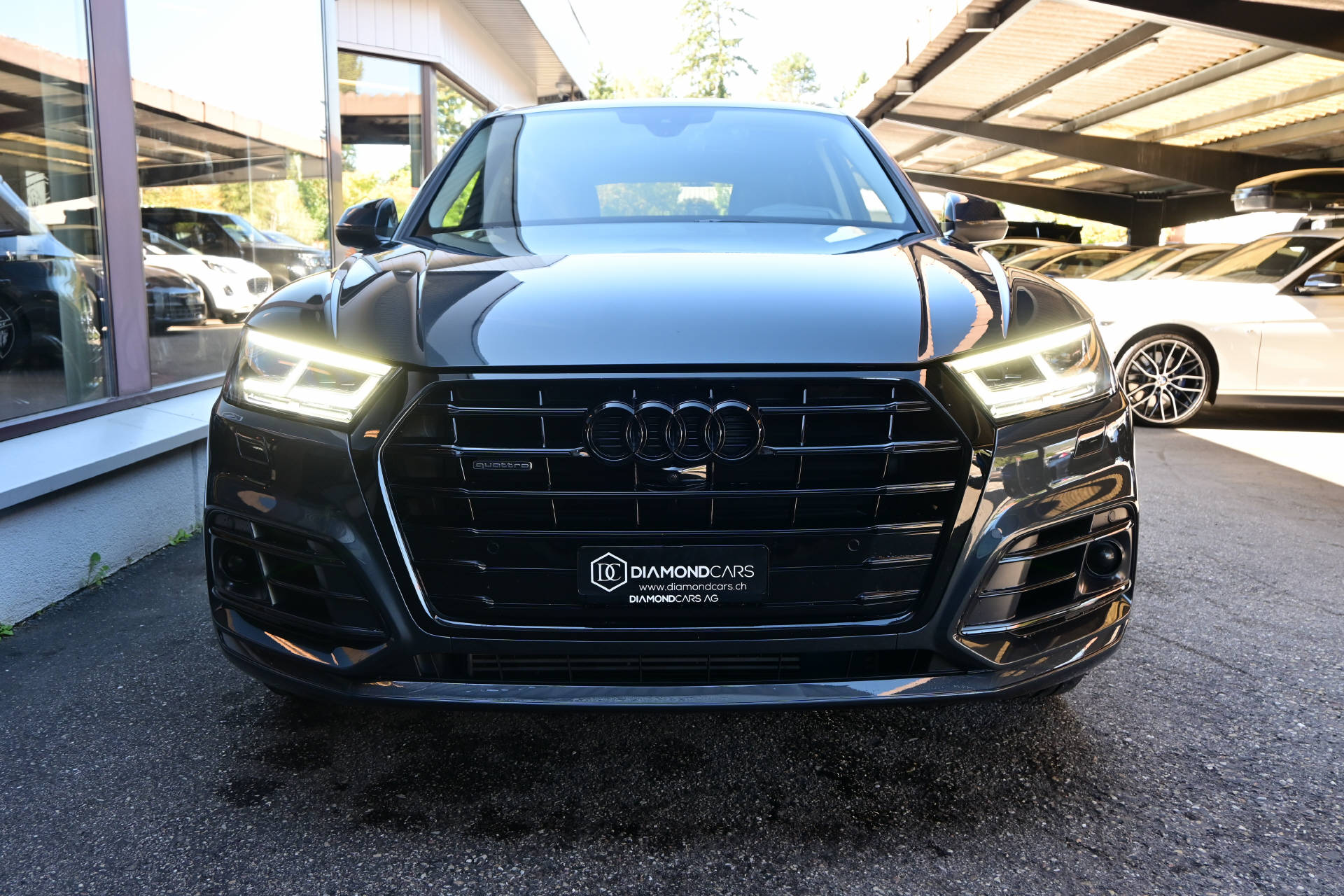 AUDI Q5 2.0 TFSI Sport qu. S-Tronic *Air Suspensio*S-Line Ext.*ACC*Pano*AHK*Leder*View Kamera*-image-1