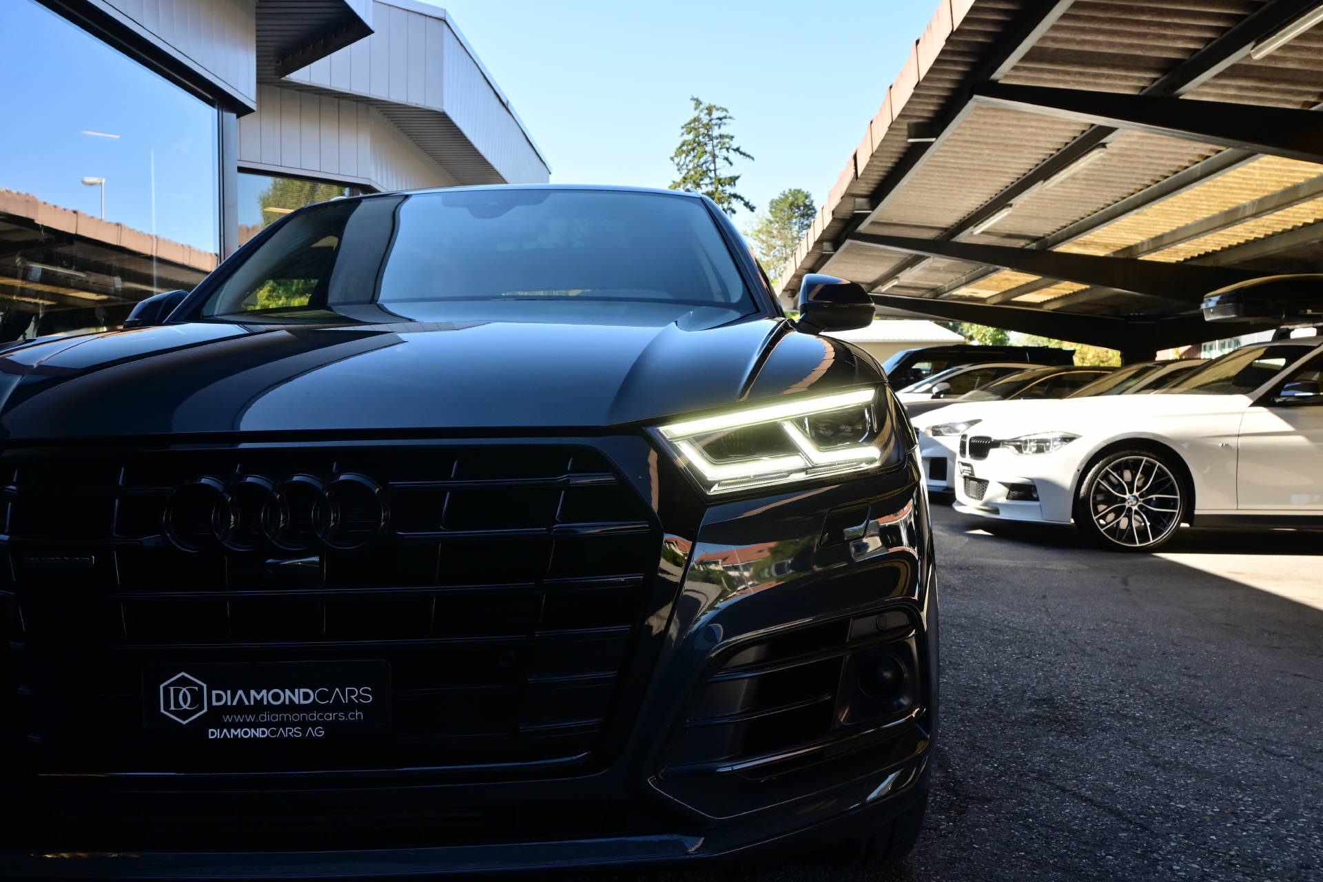 AUDI Q5 2.0 TFSI Sport qu. S-Tronic *Air Suspensio*S-Line Ext.*ACC*Pano*AHK*Leder*View Kamera*-image-2