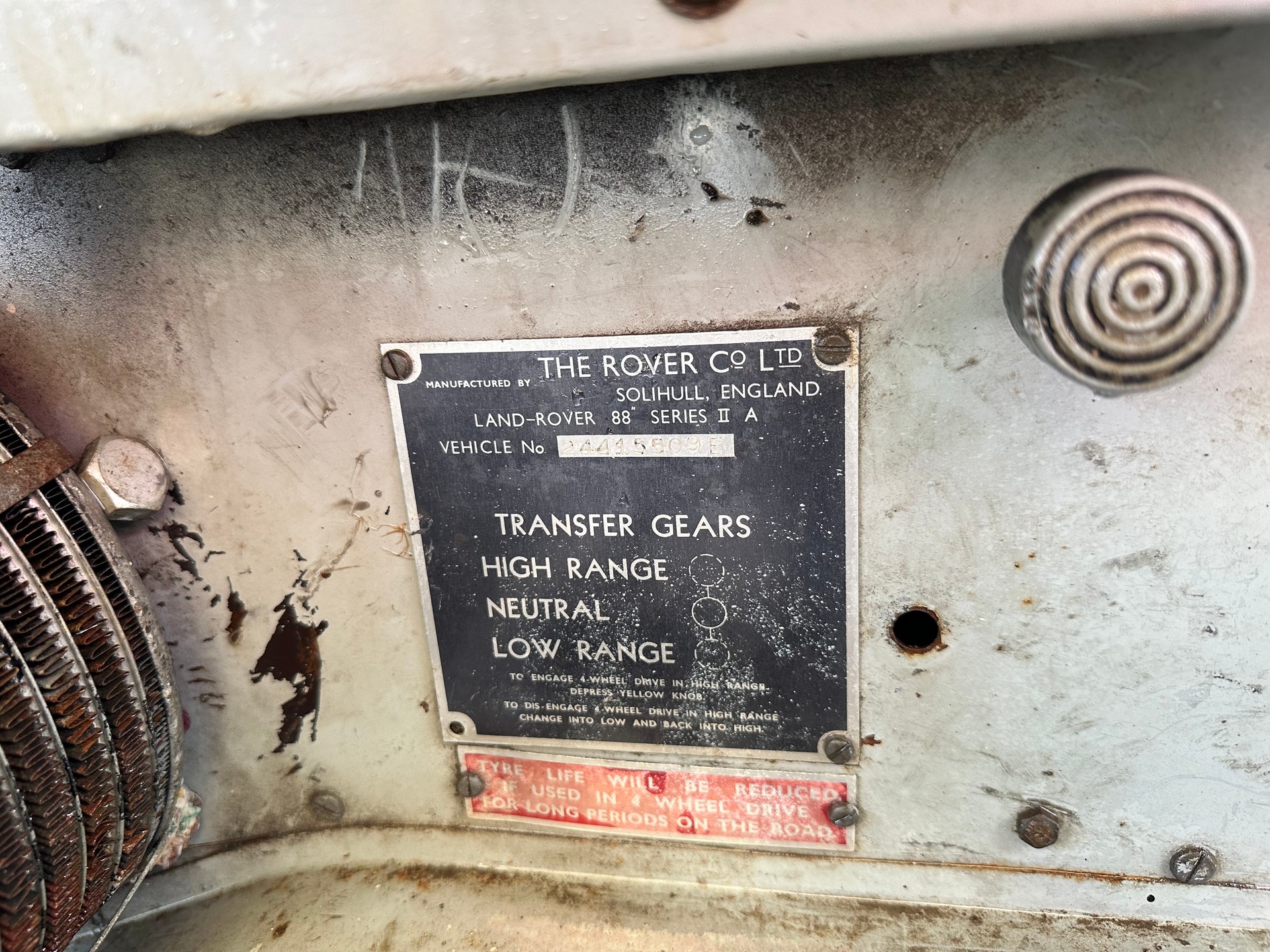 LAND ROVER 88 Serie II A-image-9