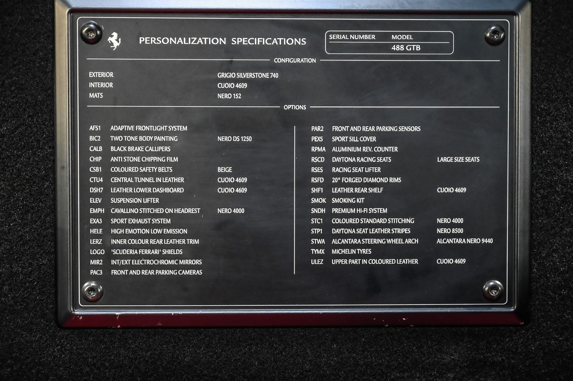 FERRARI 488 GTB 3.9 V8-image-37