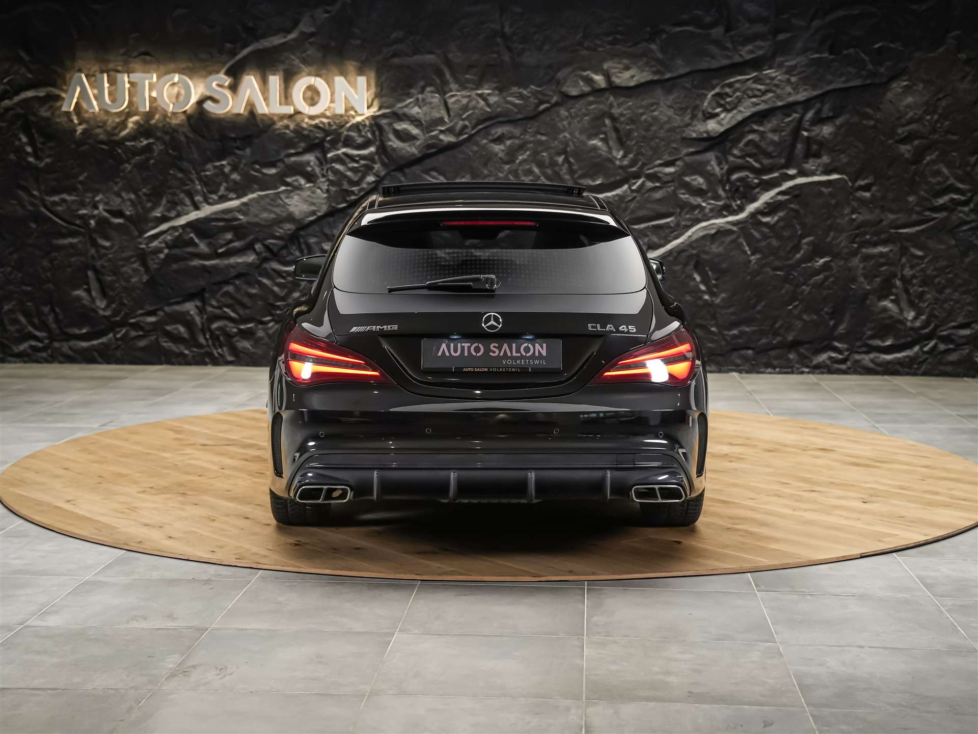 MERCEDES-BENZ CLA Shooting Brake 45 AMG 4Matic Speedshift *Facelift*Panorama*Sitzheizung*-image-4