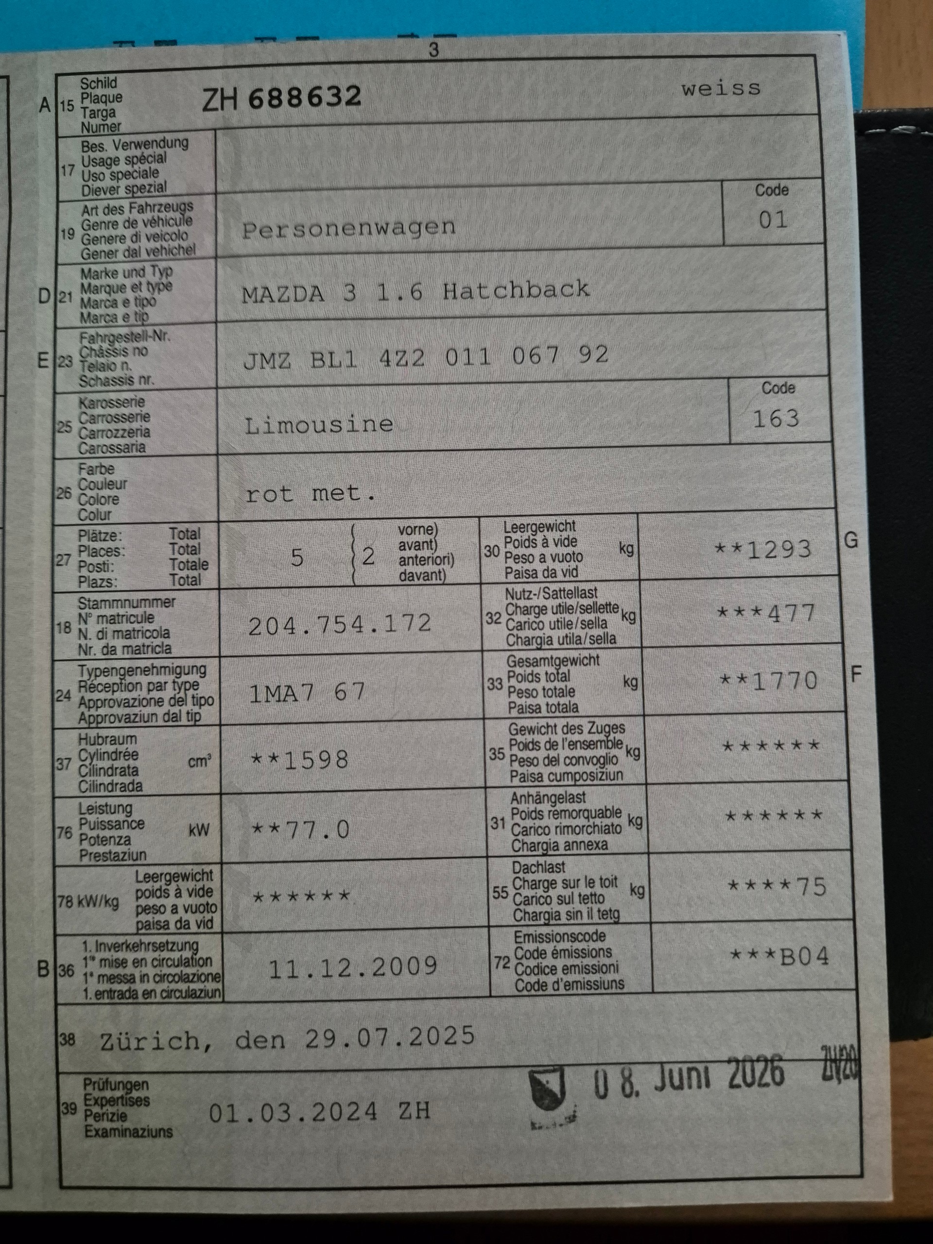 MAZDA 1.6 Exclusive-image-2