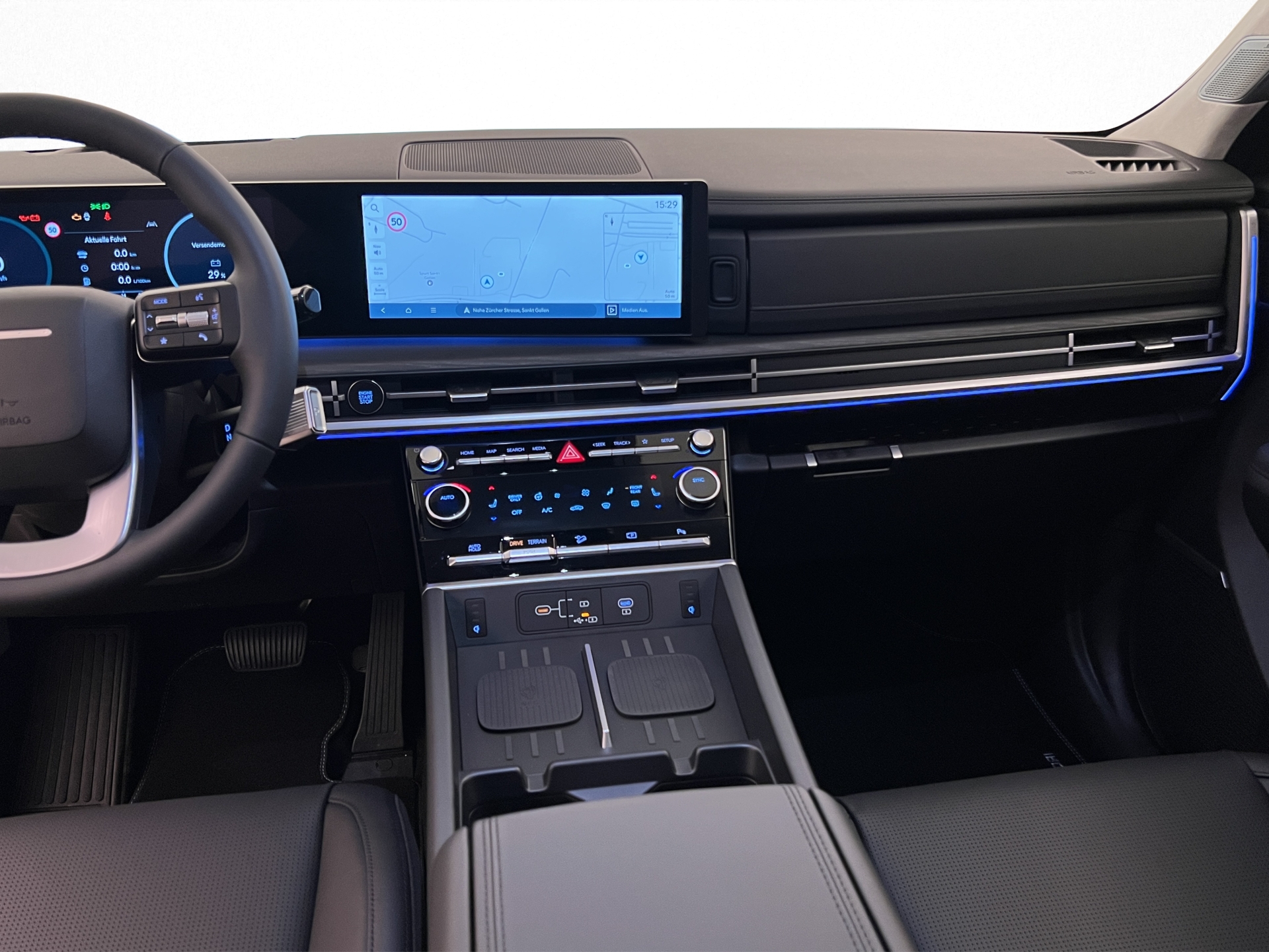HYUNDAI Santa Fe 1.6 T-GDi HEV Vertex Swiss Edition 7P-image-7