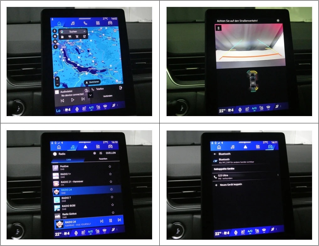 RENAULT Symbioz 1.4 Techno EDC - Digital Cockpit - Navi - Teil-Leder - Kamera - 140 PS-image-12