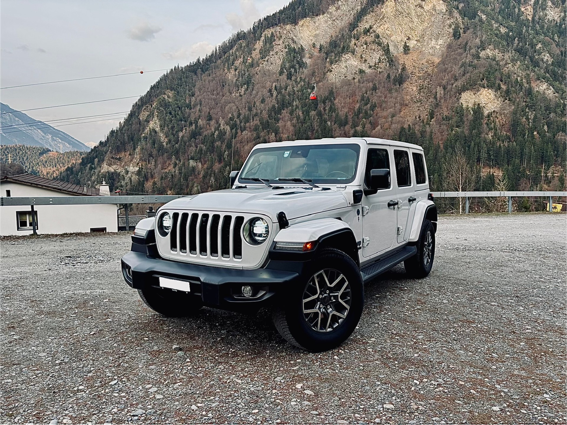 JEEP Wrangler 80th Anniversary Unlimited 4xe / Hard & Soft-Top / 8-fach bereift-image-1