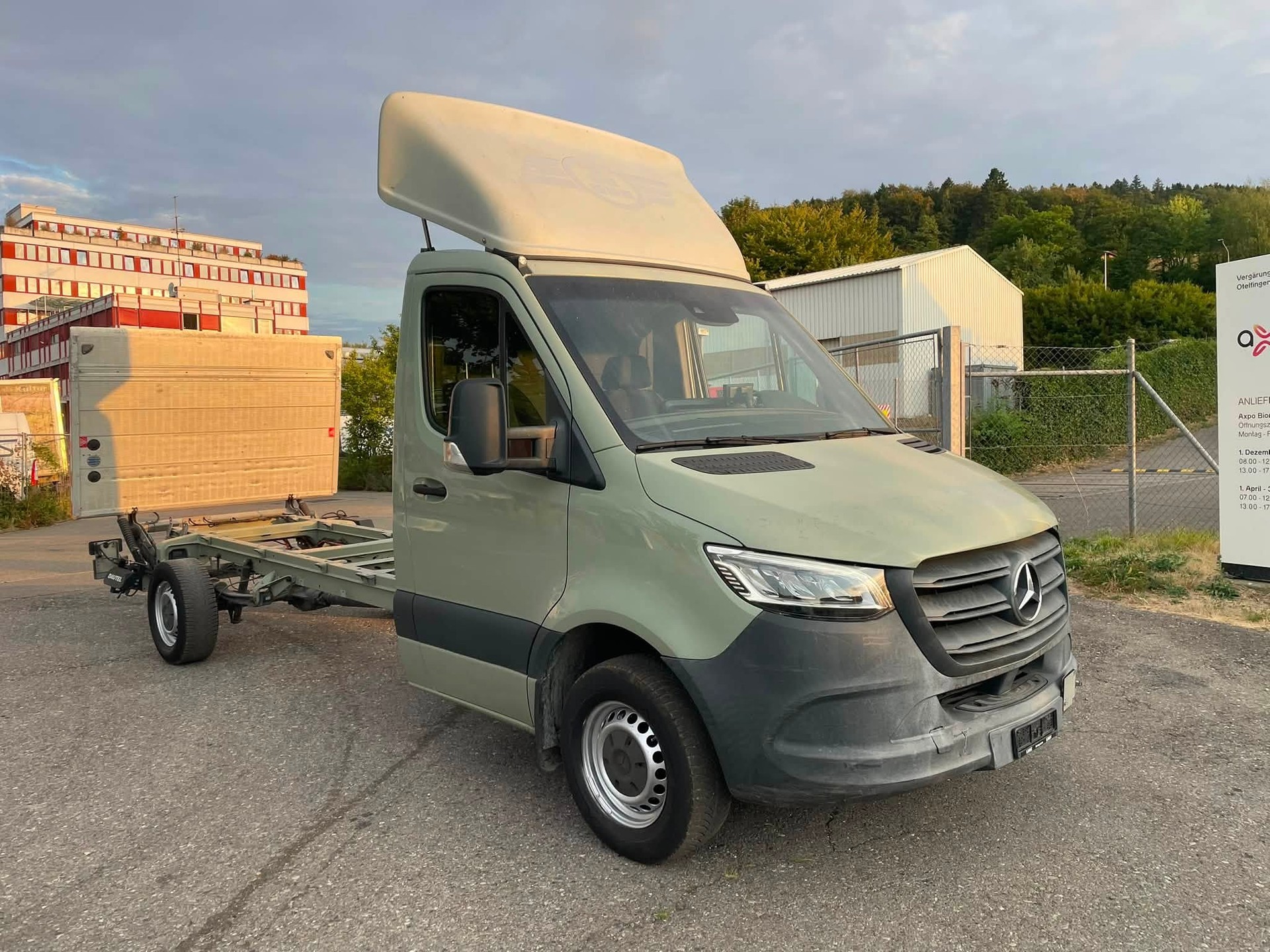 MERCEDES-BENZ Sprinter 316 cdi Xl Fahrgestell + LBW-image-0