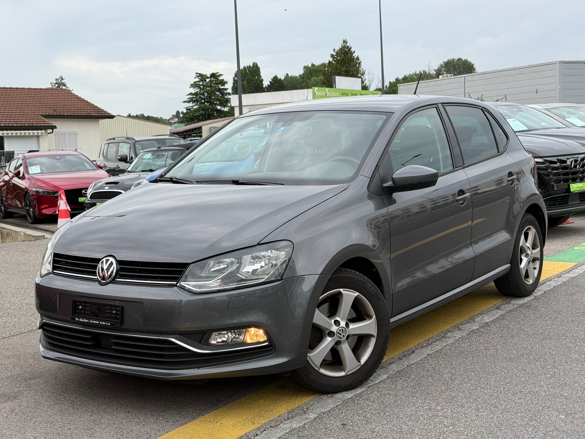 VW Polo 1.0 TSI BMT Lounge DSG - Camera - Navigation - Régulateur de Distance - Nouvelle Expertise - NEU MFK : 30.06.2026-image-10