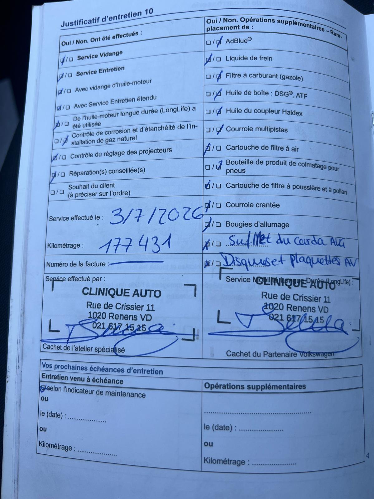 VW Polo 1.0 TSI BMT Lounge DSG - Nouvelle Expertise - Kit Courroie de Distribution & Pompe à eau + Grand Service Fait 08.07.2026-image-31