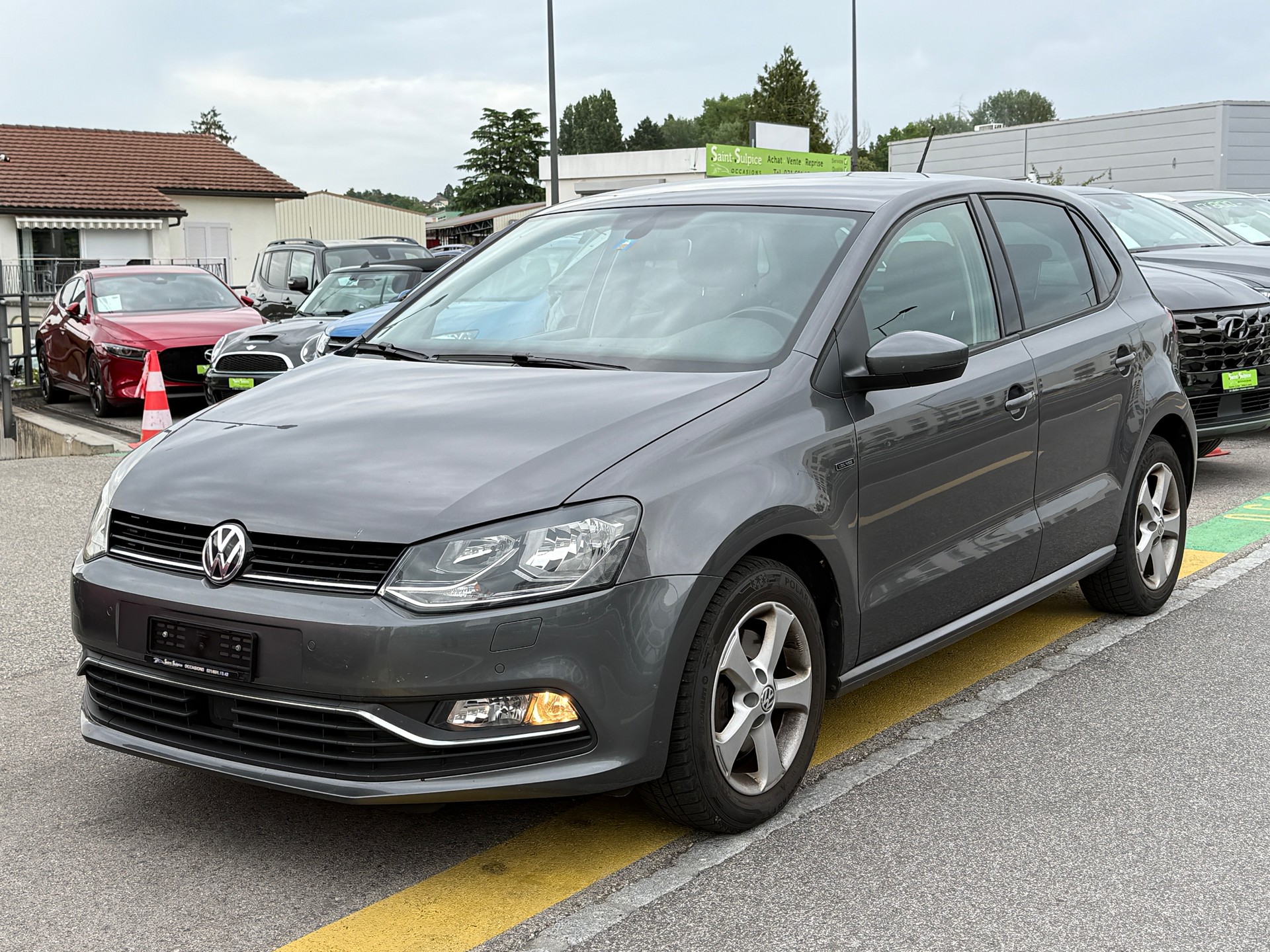 VW Polo 1.0 TSI BMT Lounge DSG - Camera - Navigation - Régulateur de Distance - Nouvelle Expertise - NEU MFK : 30.06.2026-image-0