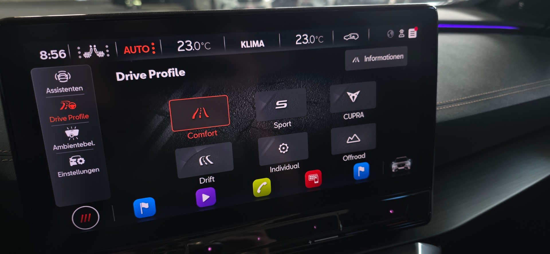 CUPRA Formentor 2.5TSI VZ5 4Drive DSG *ACC&LaneAssist*369°Kamera*Ambientebeleuchtung*AppleCarPlay&AndrioidAuto*-image-20